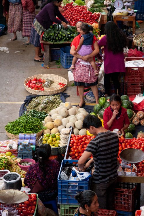 Vegetable Market, Chichicastenango